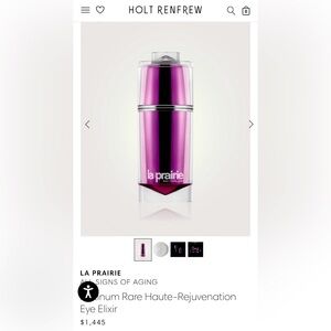 La Prairie Platinum Rare Haute-Rejuvenation Eye Elixir